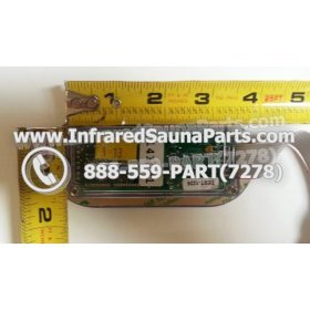 CIRCUIT BOARDS WITH  FACE PLATES - CIRCUIT BOARD WITH FACEPLATE EZE INFRARED SAUNA BLACK 6