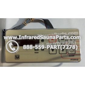 COMPLETE CONTROL POWER BOX WITH CONTROL PANEL - COMPLETE CONTROL POWER BOX  SUNETTE INFRARED SAUNA WITH CONTROL PANEL 8