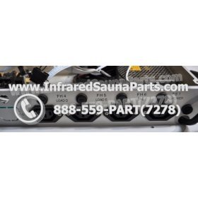 COMPLETE CONTROL POWER BOX WITH CONTROL PANEL - COMPLETE CONTROL POWER BOX CAL SAUNA INFRARED SAUNA STYLE 1 WITH ONE CONTROL PANEL 14