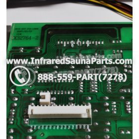 COMPLETE CONTROL POWER BOX WITH CONTROL PANEL - COMPLETE CONTROL POWER BOX CAL SAUNA  INFRARED SAUNA STYLE 4 WITH TWO CONTROL PANELS 6