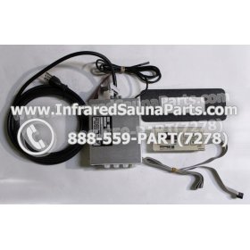 COMPLETE CONTROL POWER BOX WITH CONTROL PANEL - COMPLETE CONTROL POWER BOX ACC-100-PL-D WITH 110  120 POWER CABLE AND CONTROL PANEL 1