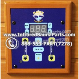 CIRCUIT BOARDS WITH  FACE PLATES - CIRCUIT BOARD WITH FACEPLATE HAVEN SAUNA INFRARED SAUNA 1