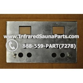 FACE PLATES - FACEPLATE FOR CIRCUIT BOARD HYDRA INFRARED SAUNA NYSN3DB F1.3 3