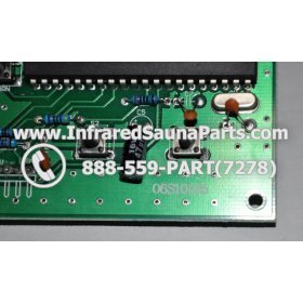 CIRCUIT BOARDS WITH  FACE PLATES - CIRCUIT BOARD WITH FACEPLATE ZENAWAKENING INFRARED SAUNA 06S10195 7