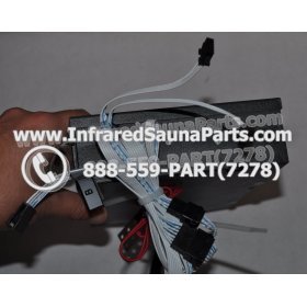 COMPLETE CONTROL POWER BOX 110V / 120V - COMPLETE CONTROL POWER BOX 110V  120V WITH 7 CIRCUIT BOARD PINS  6 FEMALE PLUGS SUPPLY WORLD INFRARED SAUNA 7