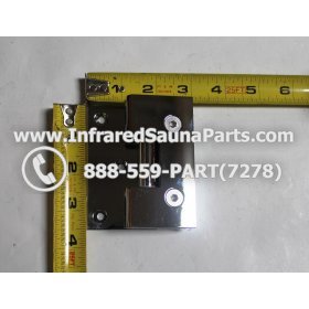 DOOR HINGES - GLASS DOOR HINGE STYLE 8 COMPLETE SET 6