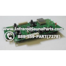 CIRCUIT BOARDS / TOUCH PADS - CIRCUIT BOARD TOUCHPAD 2P0050FDA0 FOR INFINITY INFRARED SAUNA MAIN 4