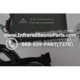 COMPLETE CONTROL POWER BOX 220V / 240V - COMPLETE CONTROL POWER BOX 220V / 240V WITH 7 CIRCUIT BOARD PINS  6 FEMALE PLUGS SAUNAGEN INFRARED SAUNA 3