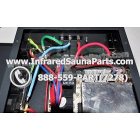 COMPLETE CONTROL POWER BOX 220V / 240V - COMPLETE CONTROL POWER BOX 220V / 240V WITH 7 CIRCUIT BOARD PINS  6 FEMALE PLUGS SAUNA KING INFRARED SAUNA 26