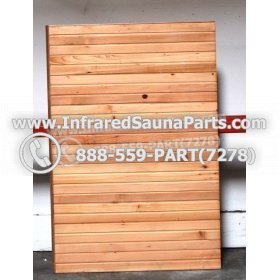 WOOD SAUNA WALLS - HEMLOCK WOOD SAUNA PANEL ( 46.2" x 31.5" ) 3