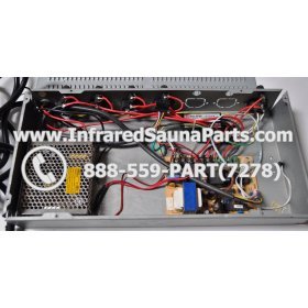 COMPLETE CONTROL POWER BOX 110V / 120V - COMPLETE CONTROL POWER BOX 110V / 120V JOSEN INFRARED SAUNA STYLE 2 9
