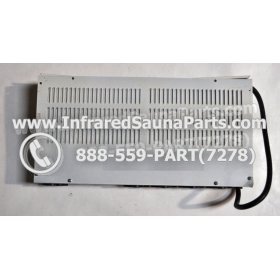 COMPLETE CONTROL POWER BOX WITH CONTROL PANEL - COMPLETE CONTROL POWER BOX WASAUNA INFRARED SAUNA STYLE 1 WITH ONE CONTROL PANEL 2