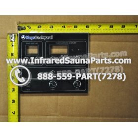 FACE PLATES - FACEPLATE FOR CIRCUIT BOARD SRZHX001 IRONMAN 9 BUTTONS 2