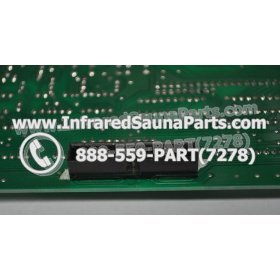 CIRCUIT BOARDS WITH  FACE PLATES - CIRCUIT BOARD WITH FACEPLATE PRECISION THERAPY INFRARED SAUNA 06S10195 4