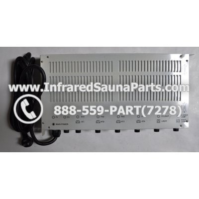 COMPLETE CONTROL POWER BOX 110V / 120V - COMPLETE CONTROL POWER BOX 110V / 120V HOTWIND  INFRARED SAUNA STYLE 4 1