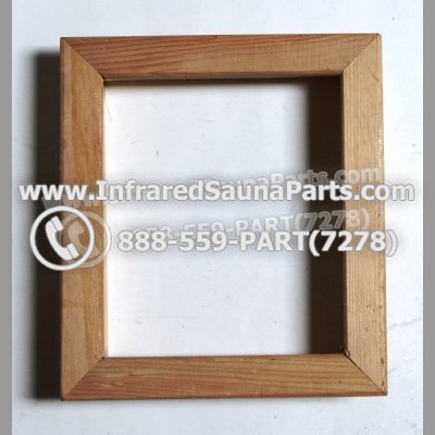 WOOD CONTROL PANEL TRIMS - HEMLOCK WOOD CONTROL PANEL TRIM STYLE 9 1