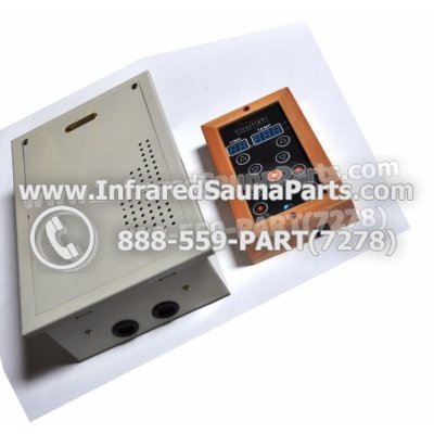 COMPLETE CONTROL POWER BOX WITH CONTROL PANEL - COMPLETE CONTROL POWER BOX 110V / 120V 2400 WATTS WITH COMPLETE WIRING HARNESS WITH ONE CONTROL PANEL 1