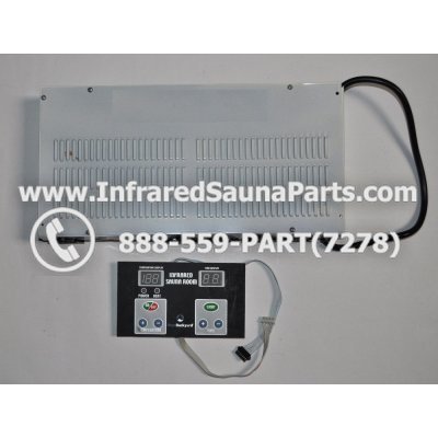 COMPLETE CONTROL POWER BOX WITH CONTROL PANEL - COMPLETE CONTROL POWER BOX JOSEN INFRARED SAUNA STYLE 1 WITH ONE CONTROL PANEL 1